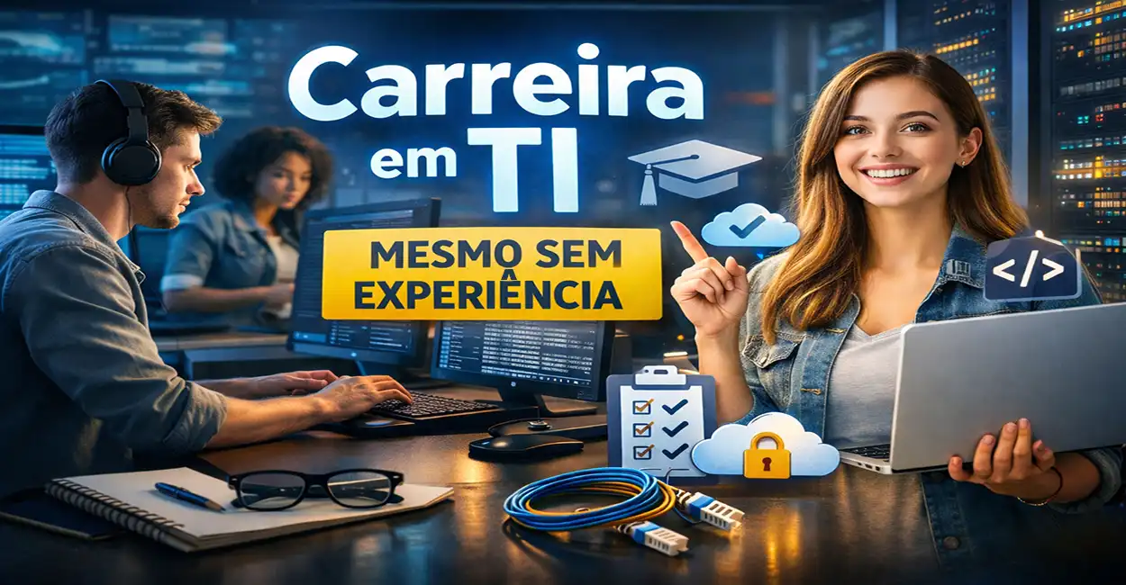 Como Começar na Área de TI Mesmo Sem Experiência (Guia Completo)