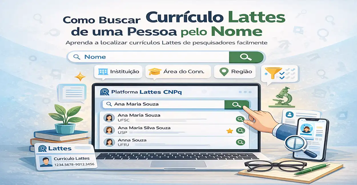 Como Encontrar Qualquer Currículo Lattes Pelo Nome (Sem CPF e Sem Login) em 2026