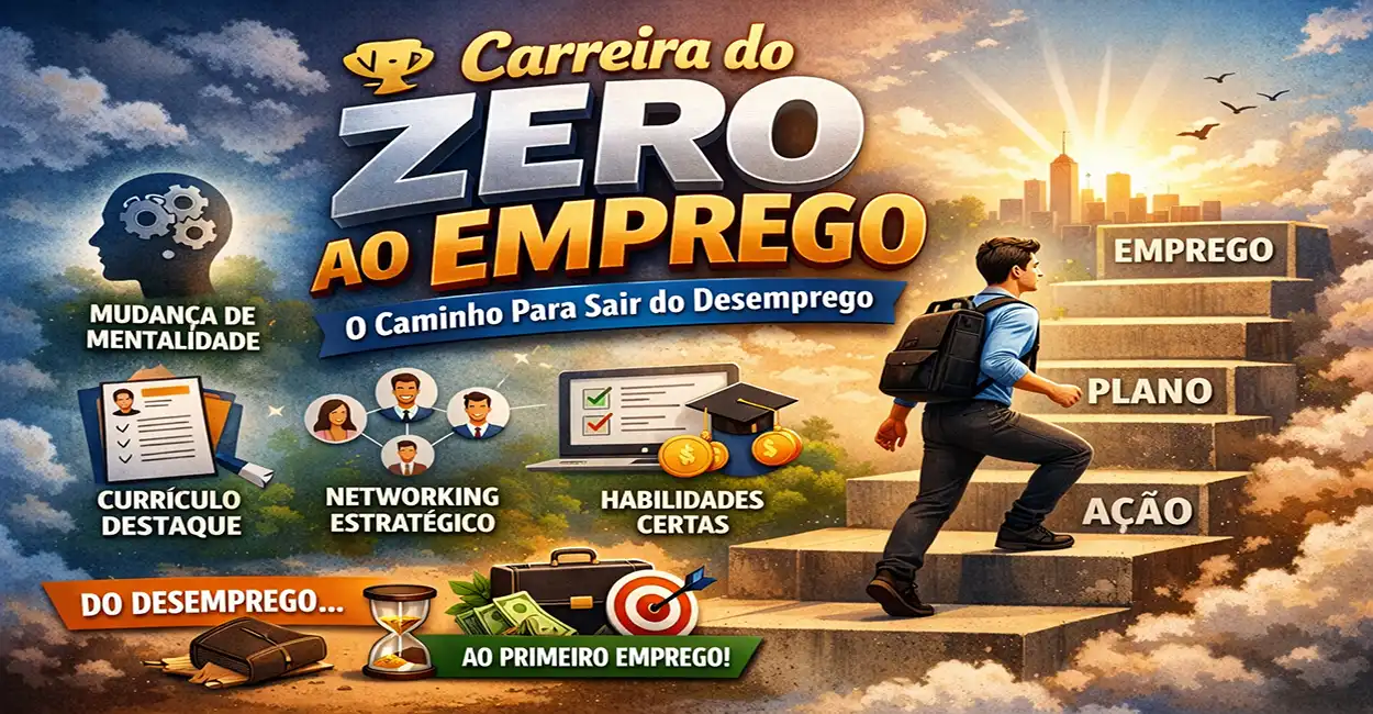 🥇 Carreira do Zero ao Emprego: O Caminho Para Sair do Desemprego