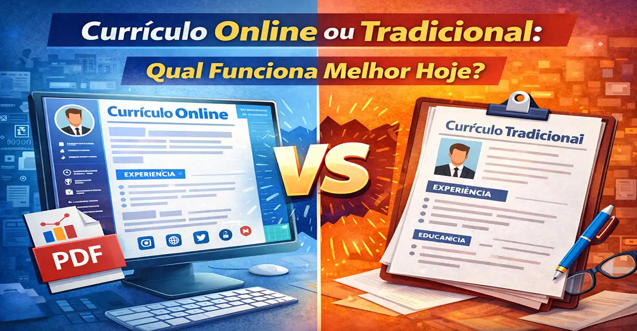 Currículo Online ou Tradicional: Qual Funciona Melhor Hoje?