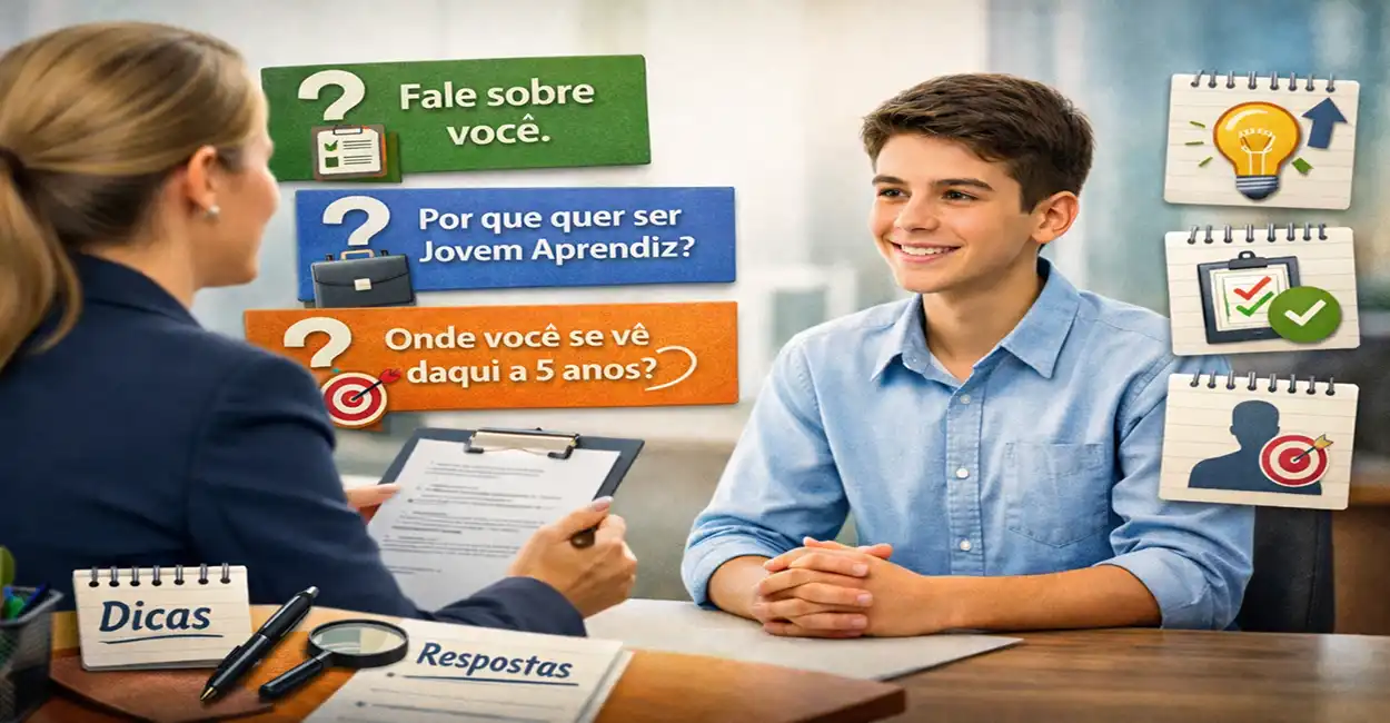 15 Perguntas da Entrevista Jovem Aprendiz Que Reprovam Candidatos (Com Respostas Prontas)