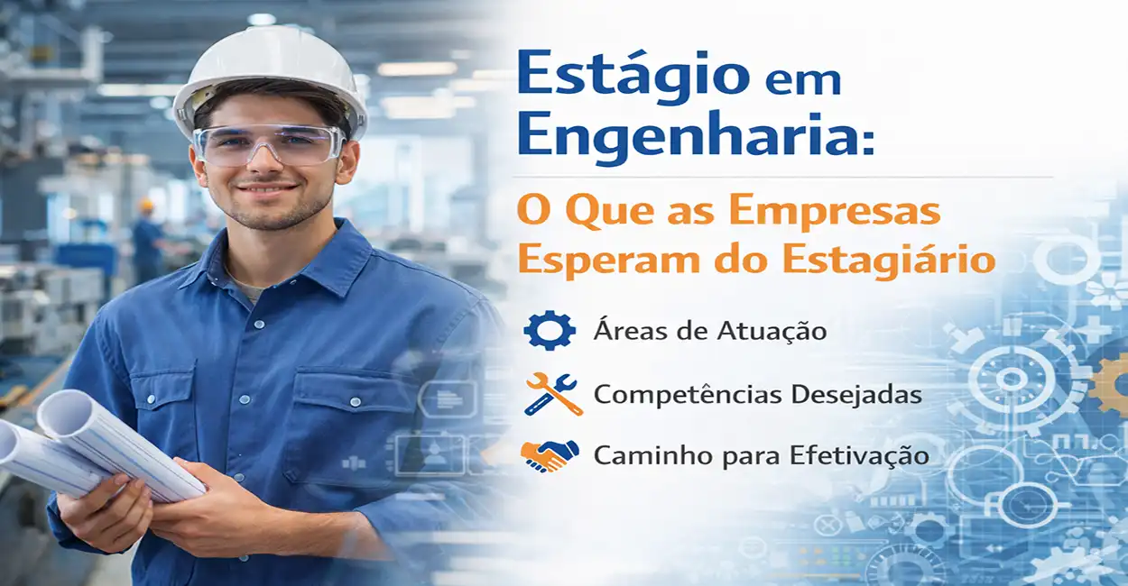 Estágio em Engenharia: O Que as Empresas Realmente Esperam do Estagiário