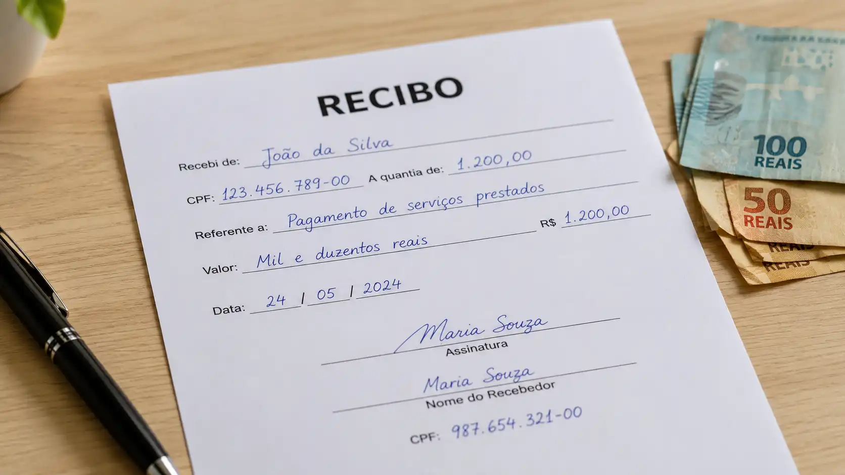 Gerador de Recibo Online Grátis