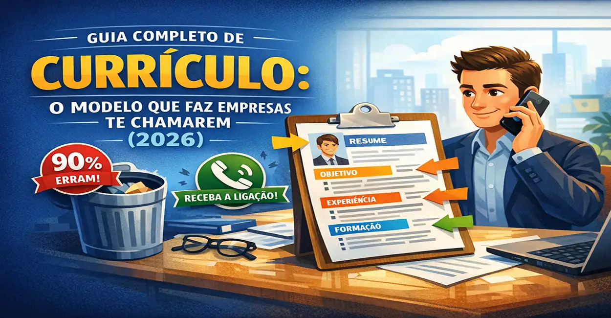Guia Completo de Currículo: O Modelo Que Faz Empresas Te Chamarem