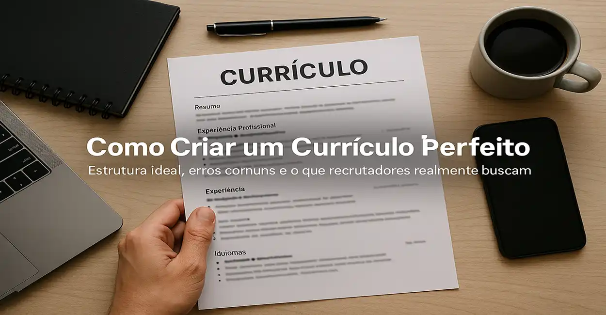 Como Criar um Currículo Perfeito Que Gera Entrevistas (Modelo Grátis)