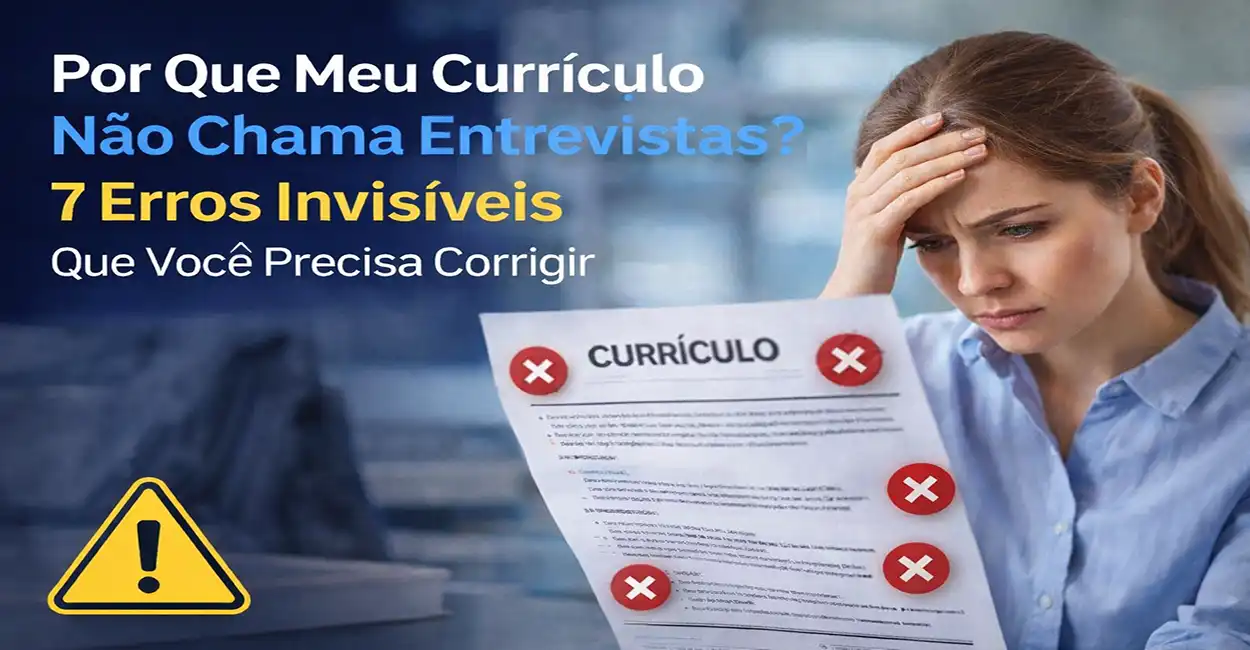 Por Que Meu Currículo Não Chama Entrevistas? 7 Erros Invisíveis Que Você Precisa Corrigir
