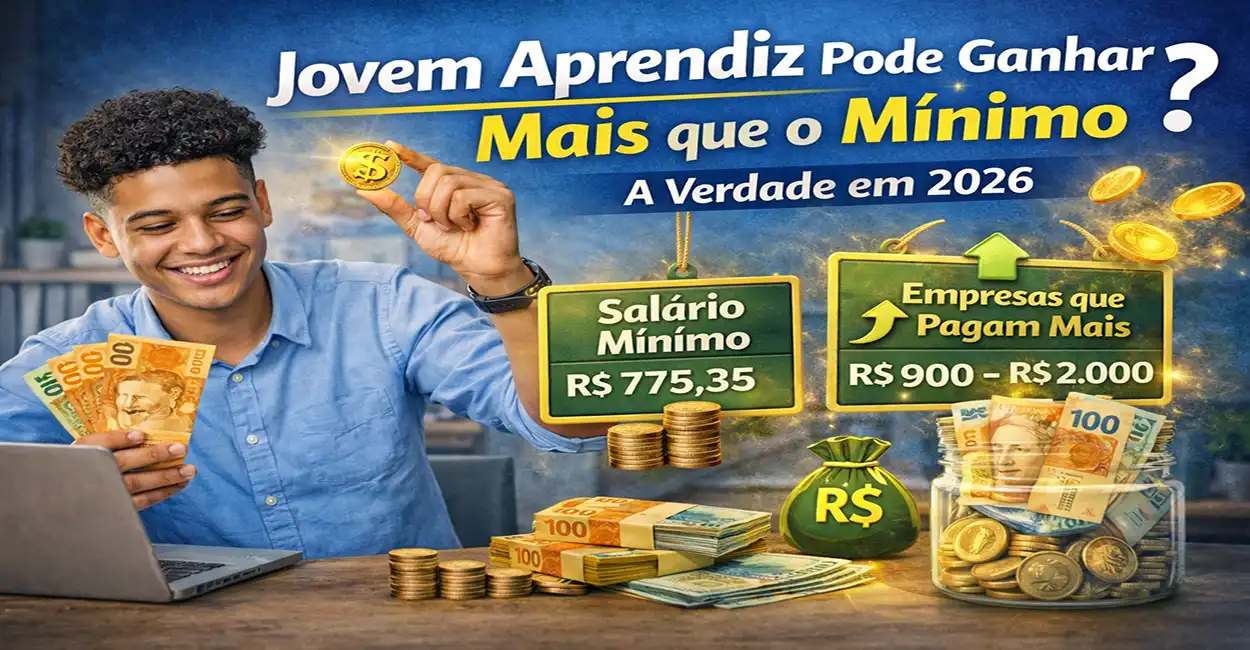 Jovem Aprendiz Pode Ganhar Até R$ 2.000? Veja Quanto as Empresas Estão Pagando