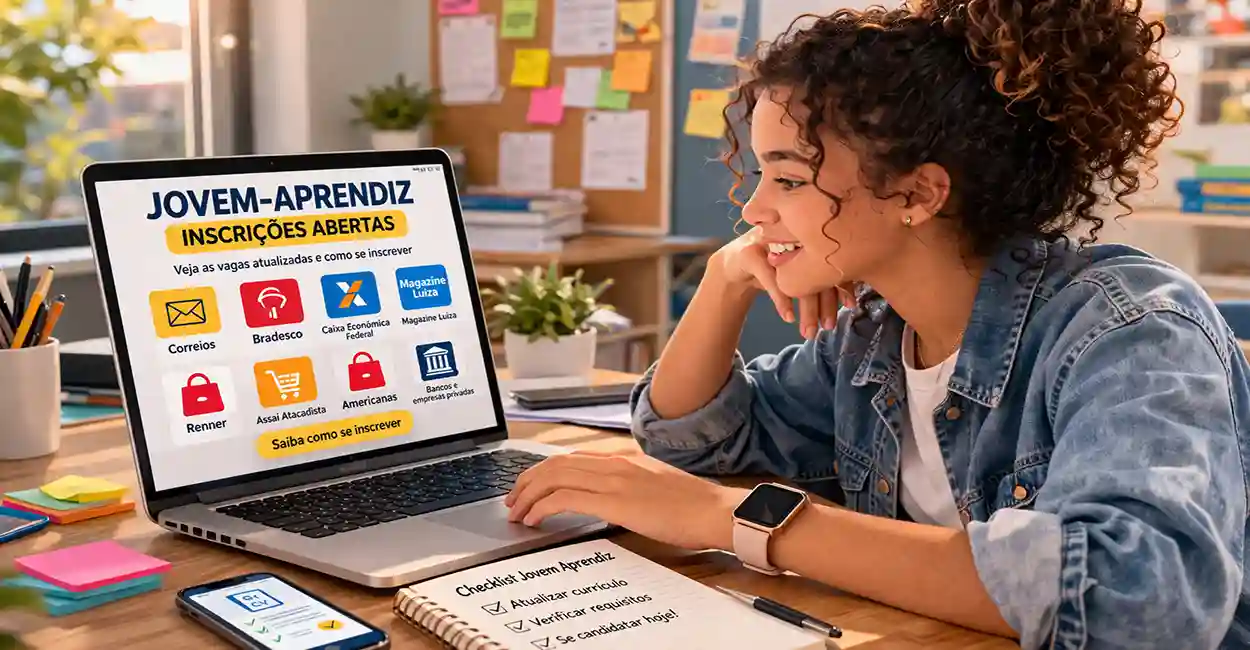 Jovem Aprendiz Inscrições Abertas: Vagas Atualizadas e Como se Inscrever