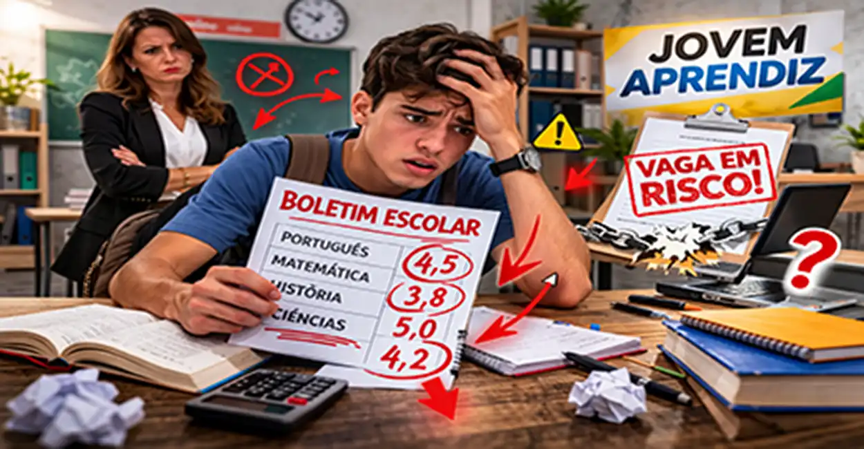 Posso Perder o Jovem Aprendiz por Nota Baixa na Escola?