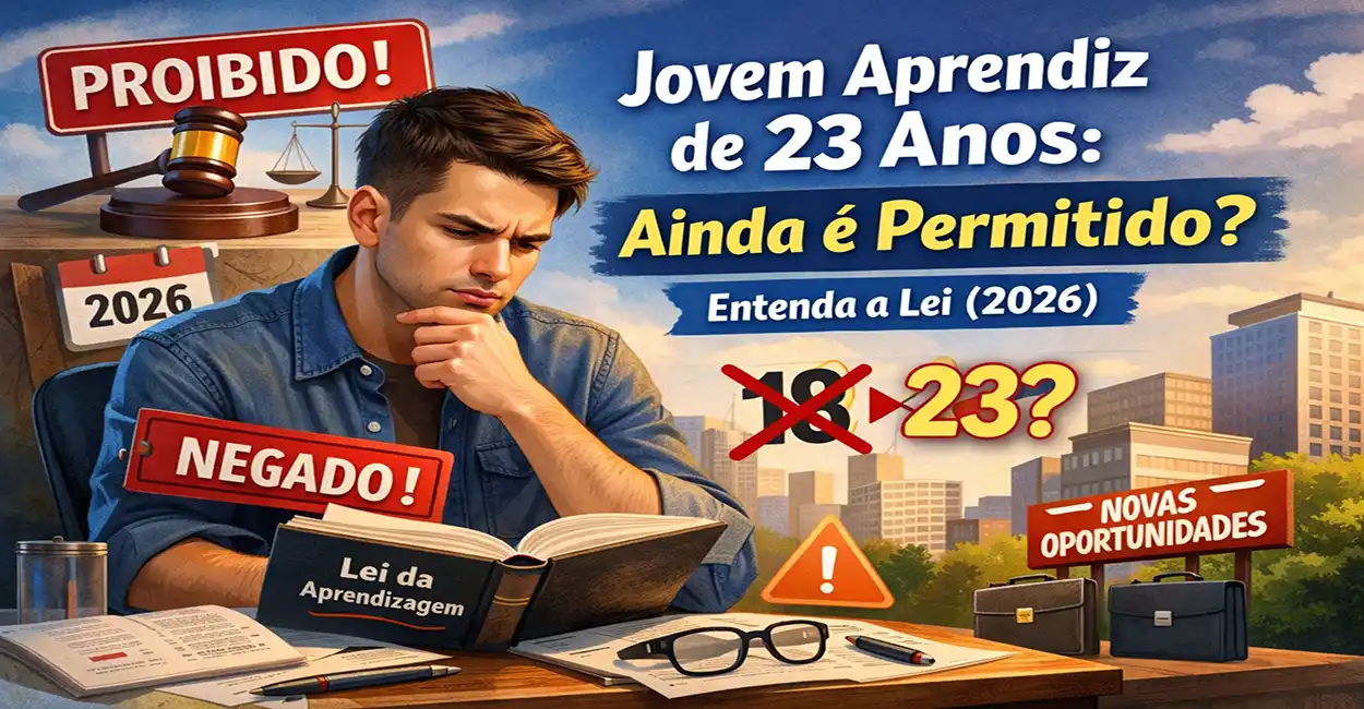 Jovem Aprendiz de 23 Anos: Ainda é Permitido? Entenda a Lei Atual