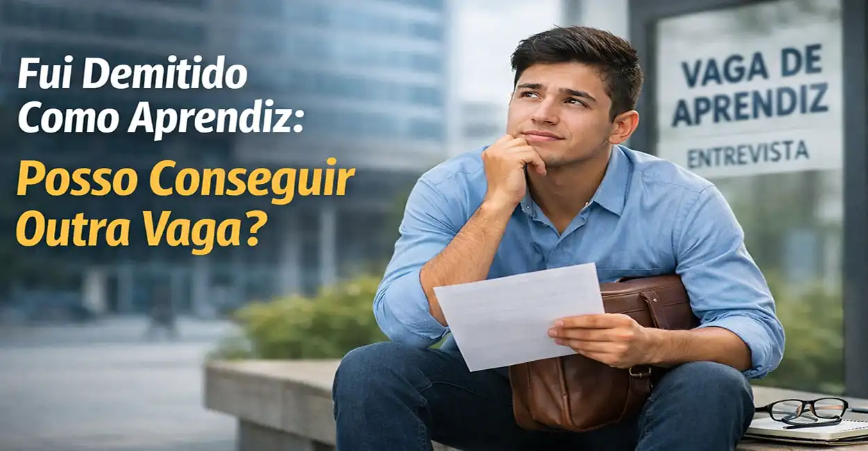 Fui Demitido Como Aprendiz: Posso Conseguir Outra Vaga?