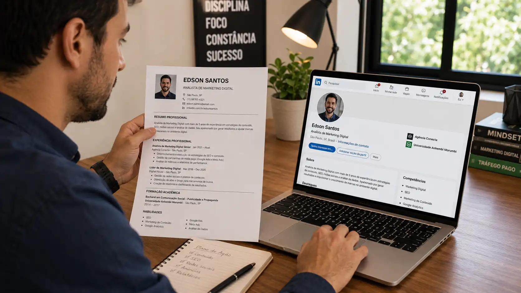Como Usar o LinkedIn como Currículo Profissional em 2026