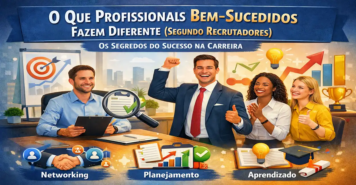 O Que Profissionais Bem-Sucedidos Fazem Diferente (Segundo Recrutadores)