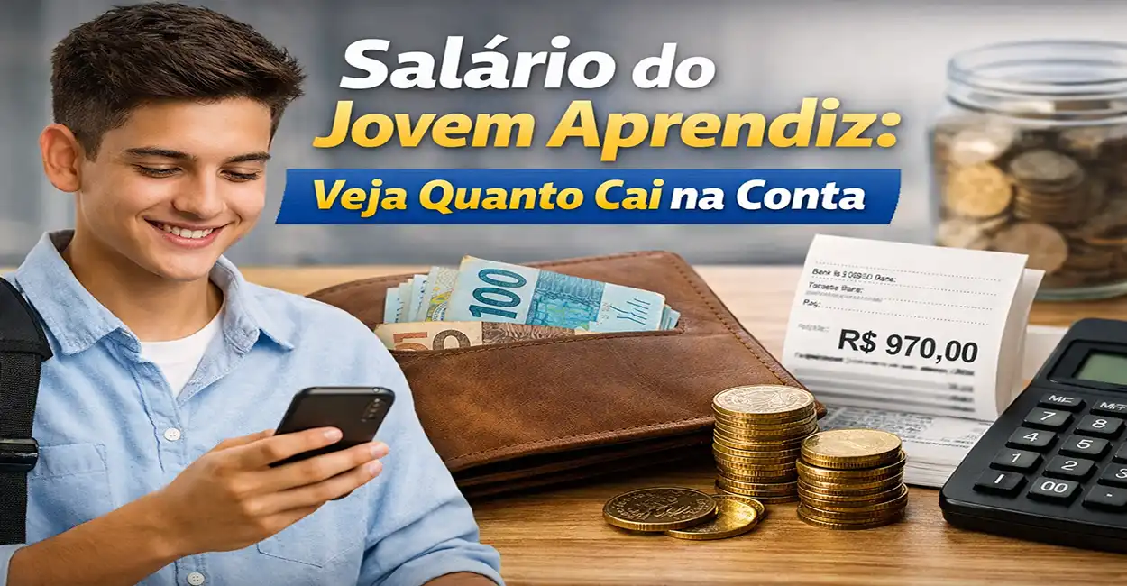 Salário do Jovem Aprendiz: Veja Quanto Cai na Conta em 2026